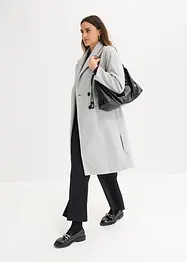 Cappotto morbido con maniche staccabili, bonprix