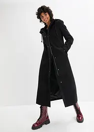 Cappotto lungo in simil lana, bonprix