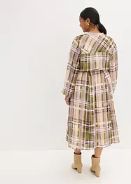 Abito in chiffon con cintura da annodare, bonprix
