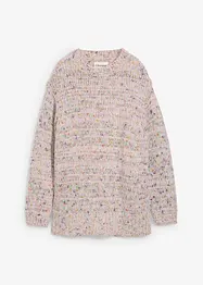 Maglione oversize in filato bouclé, bonprix