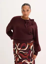 Maglione con fiocco, bonprix