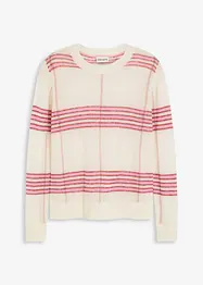 Maglione largo con lana e alpaca, bonprix