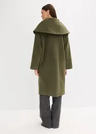 Cappotto a collo ampio in simil lana, bonprix