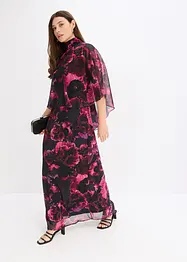 Abito lungo in fine chiffon, bonprix