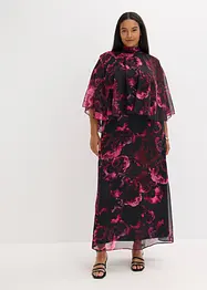 Abito lungo in fine chiffon, bonprix