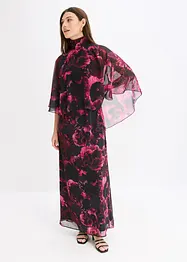 Abito lungo in fine chiffon, bonprix