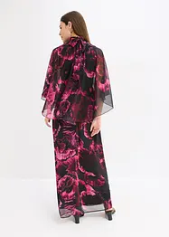 Abito lungo in fine chiffon, bonprix