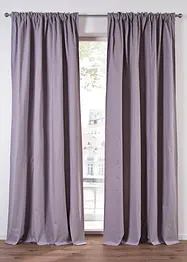 Tenda in cotone biologico normale e extra lunga (pacco da 1), bonprix