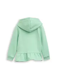 Felpa Tom Tailor con cappuccio e volant, Tom Tailor