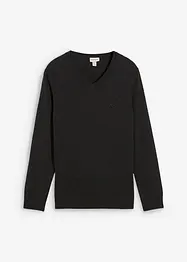 Maglione in filato fine con puro cotone, bonprix