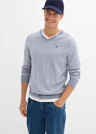 Maglione in filato fine con cotone, bonprix