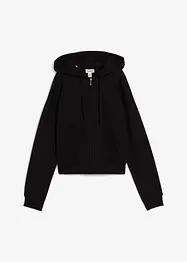 Felpa con zip oversize, bonprix