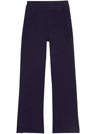 Pantaloni svasati  con spacchi in misto cotone biologico, bonprix