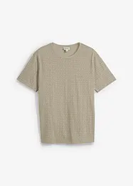 T-shirt in puro cotone biologico con fantasia, bonprix