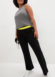 Pantaloni sportivi in cotone, svasati, bonprix