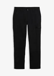 Pantaloni cargo elasticizzati termici regular fit, straight, bonprix