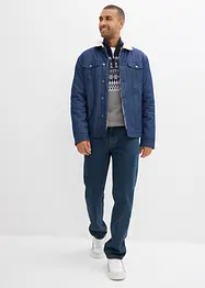 Maglione norvegese con zip, bonprix