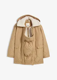 Giacca prémaman 6 in 1 con inserto babywearing e gilet staccabile, bonprix