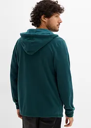 Giacca in pile con cappuccio, bonprix