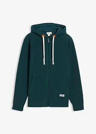 Giacca in pile con cappuccio, bonprix