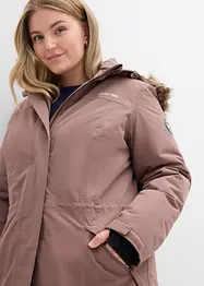 Giubbotto outdoor con pelliccia sintetica, impermeabile, bonprix