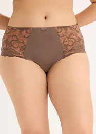 Culotte a vita alta con pizzo delicato, bonprix