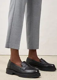 Pantaloni aderenti con lana, bonprix