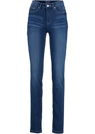 Jeans slim elasticizzati, vita media, bonprix