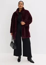 Cappotto in pelliccia ecologica, bonprix