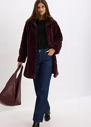 Cappotto in pelliccia ecologica, bonprix
