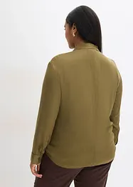 Camicia in satin fluente, bonprix