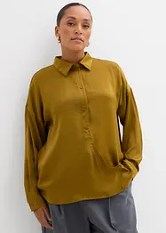 Camicia in satin fluente, bonprix