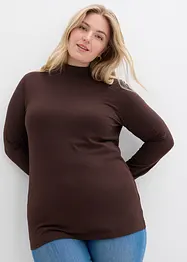 Maglia a maniche lunghe aderente, bonprix