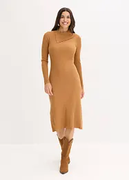 Abito in maglia in misto viscosa fluente, bonprix
