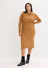 Abito in maglia in misto viscosa fluente, bonprix