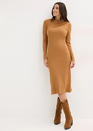 Abito in maglia in misto viscosa fluente, bonprix