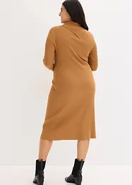 Abito in maglia in misto viscosa fluente, bonprix