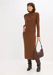 Abito in maglia di misto viscosa, bonprix