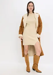 Abito corto in maglia misto lana, bonprix