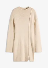Abito corto in maglia misto lana, bonprix