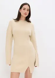 Abito corto in maglia misto lana, bonprix