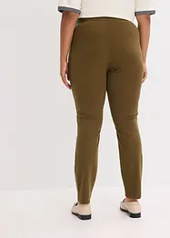 Pantaloni in similpelle di misto punto di Roma, bonprix