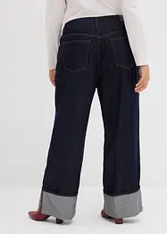 Jeans baggy, vita media, bonprix