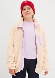 Giacca in pile teddy, bonprix