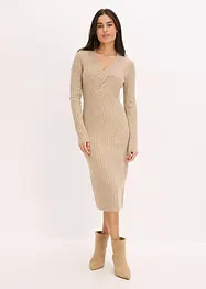 Abito in maglia misto lana, bonprix