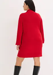 Abito in maglia con fiocco in misto viscosa morbido, bonprix