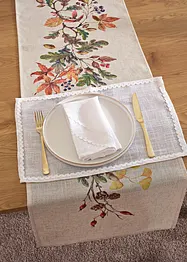 Tovaglioli di stoffa con bordino decorativo (pacco da 2), bonprix