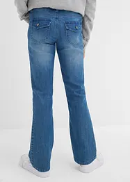 Jeans bootcut, vita bassa, bonprix