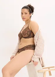 Culotte in pizzo bicolore, bonprix