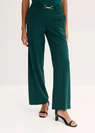 Pantaloni larghi con cintura decorativa, bonprix